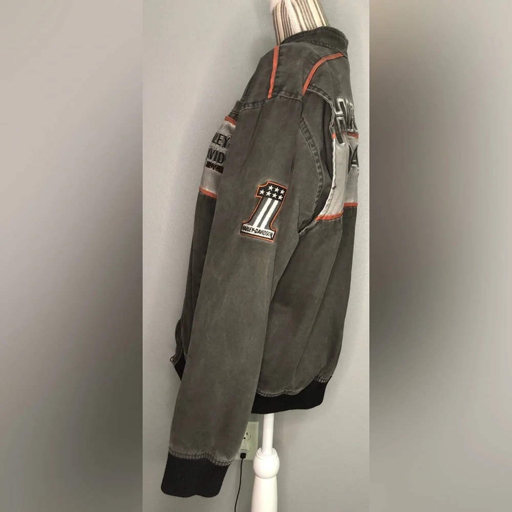Harley Davidson Riders Stadium Jacket men’s size M - Picture 4 of 12
